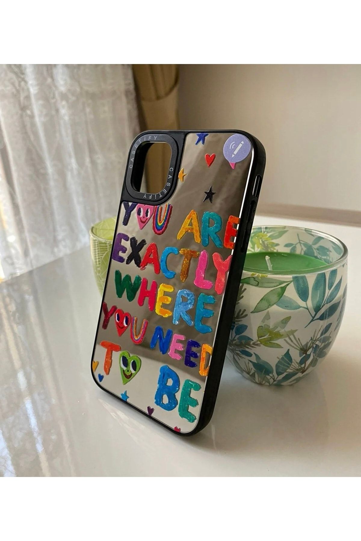 Aynalı - Telefon Uyumlu Kılıfı - Iphone 12 /12 Pro Case
