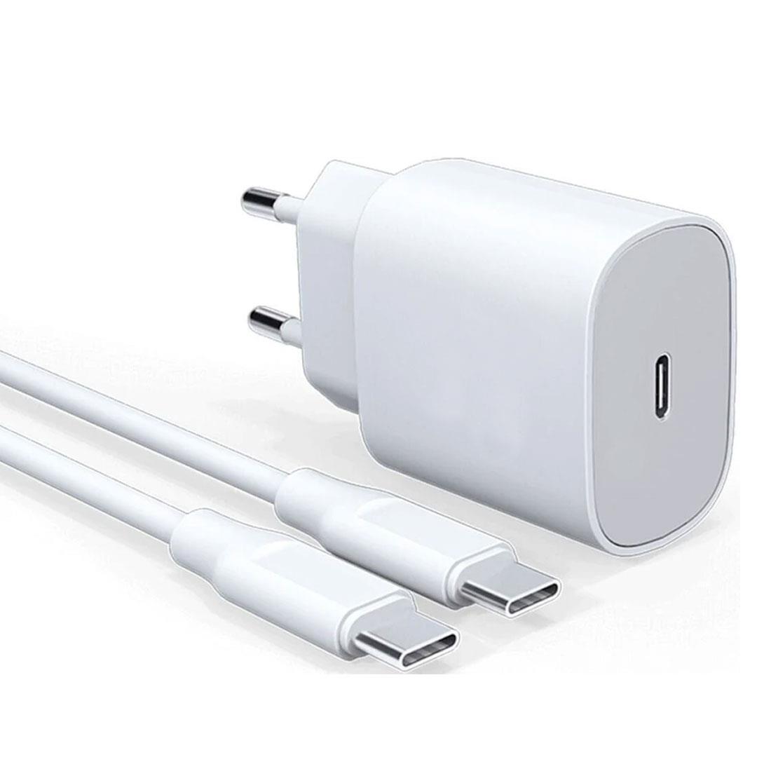25 W Hızlı Şarj Seti (USB Type-c Kablo ve Adaptör)