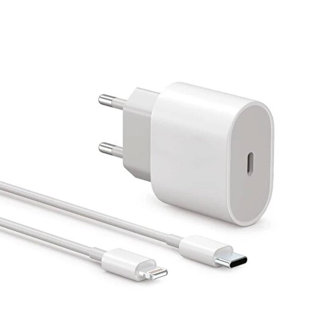 25 W Turbo Hızlı Şarj Seti (Type-c Lightning Kablo ve Adaptör)