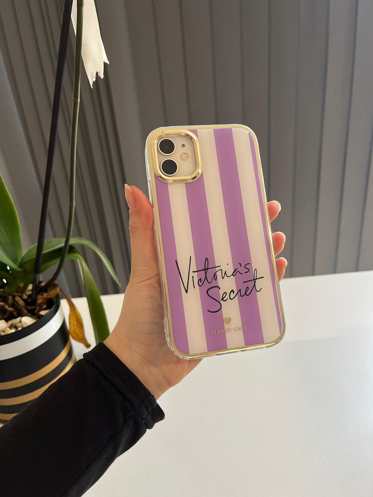 Victoria's Secret Yazılı Kılıf Lila
