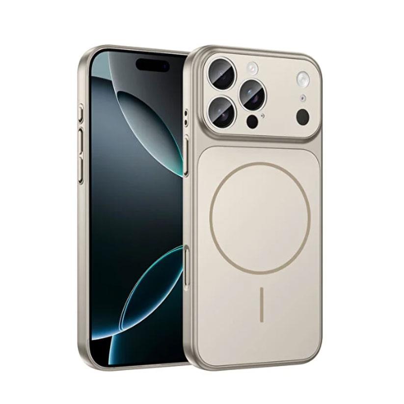 iPhone 17 Air Uyumlu AG Glass Koruyucu Kılıf (iPhone 17 Pro Max Görünümlü)