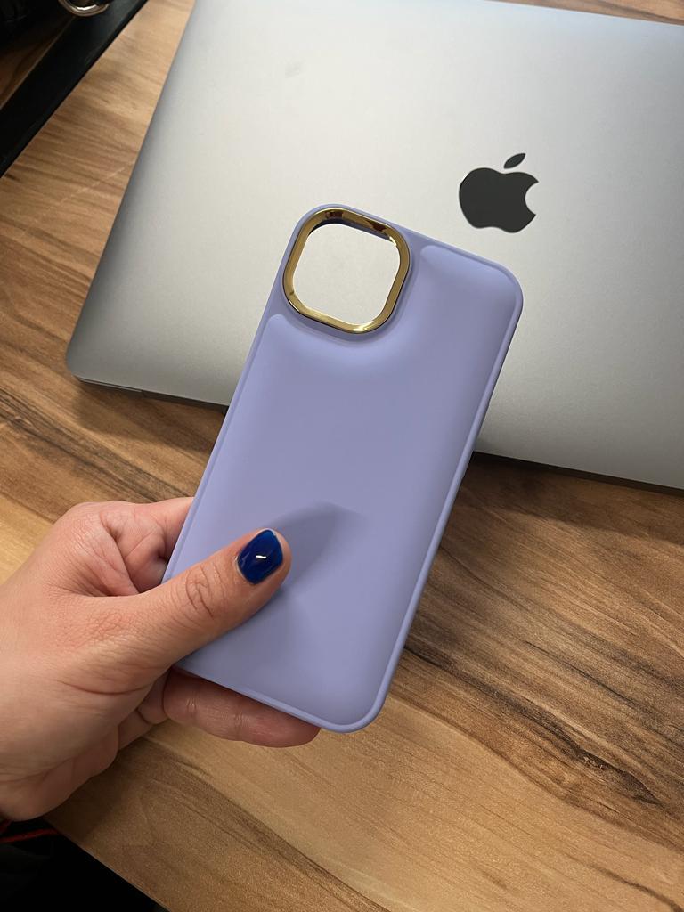 Iphone Uyumlu Puffer Kılıf Lila