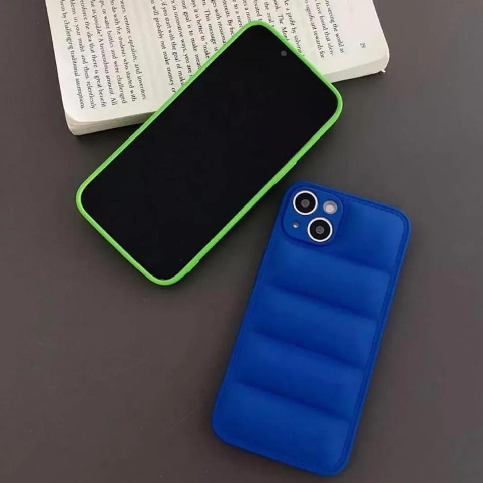 Iphone Uyumlu Puffer Kılıf Mavi
