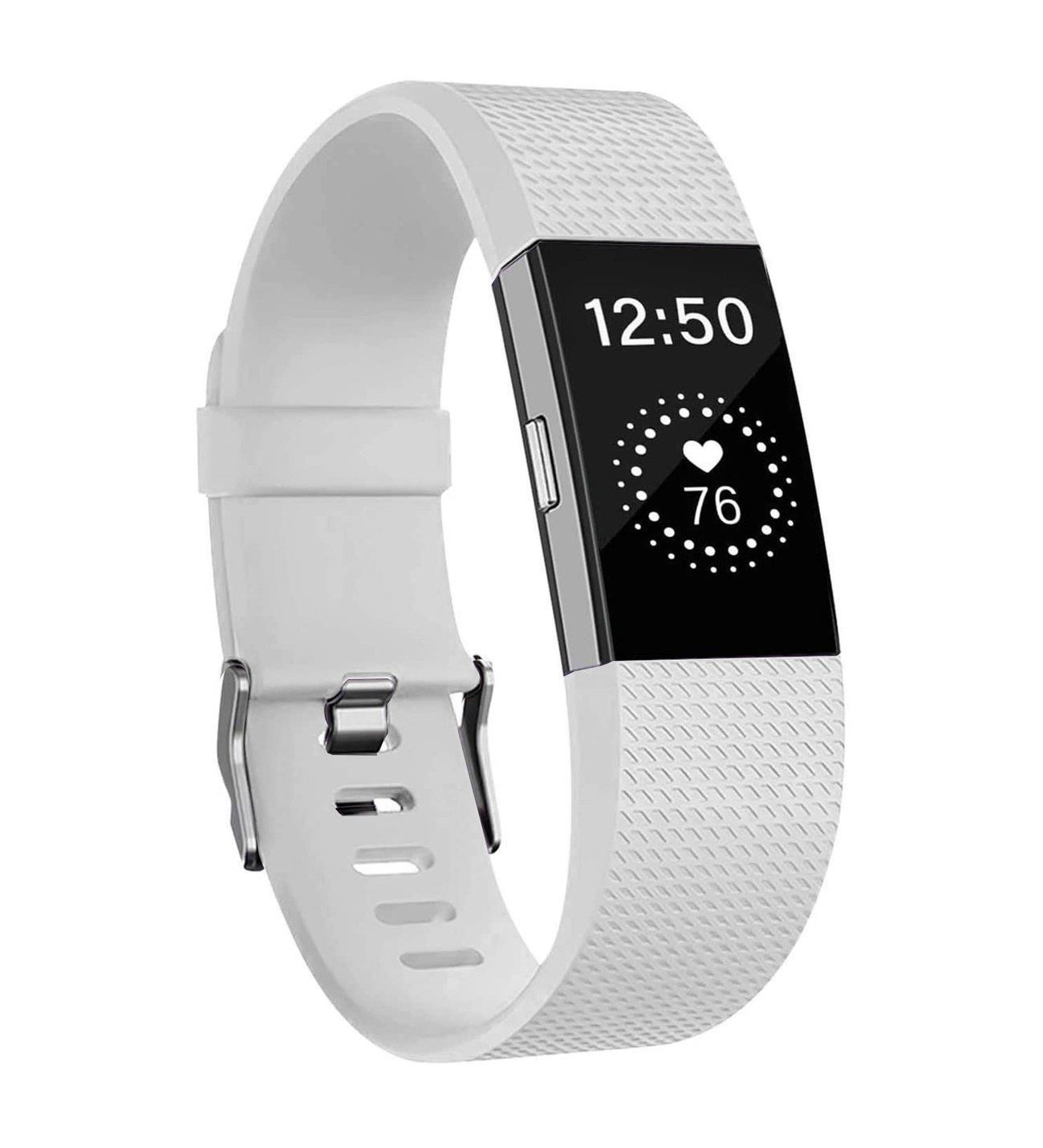 Fitbit Charge 2 Akıllı Saat Uyumlu Silikon Kordon/Kayış