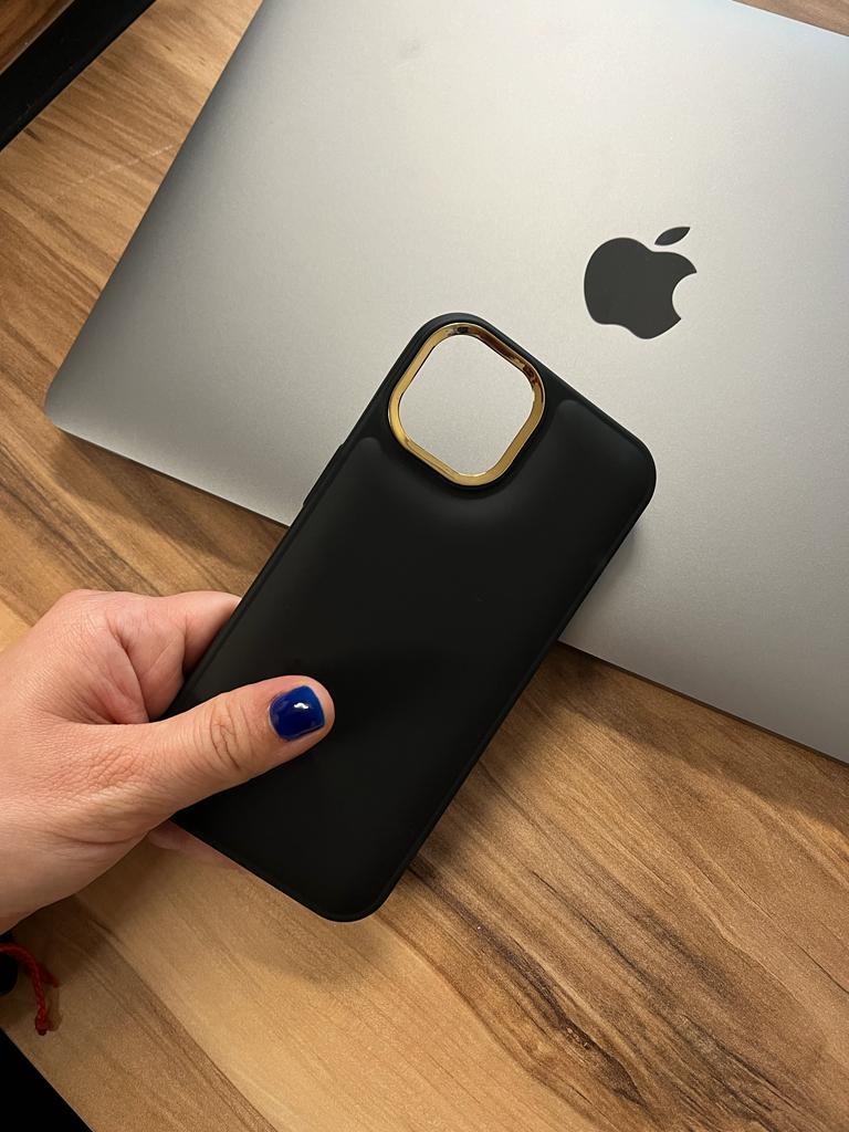 Iphone Uyumlu Puffer Kılıf Siyah