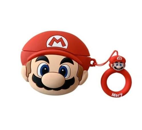 Airpods Pro 2. Nesil Uyumlu Süper Mario Figürlü Koruyucu Kılıf 