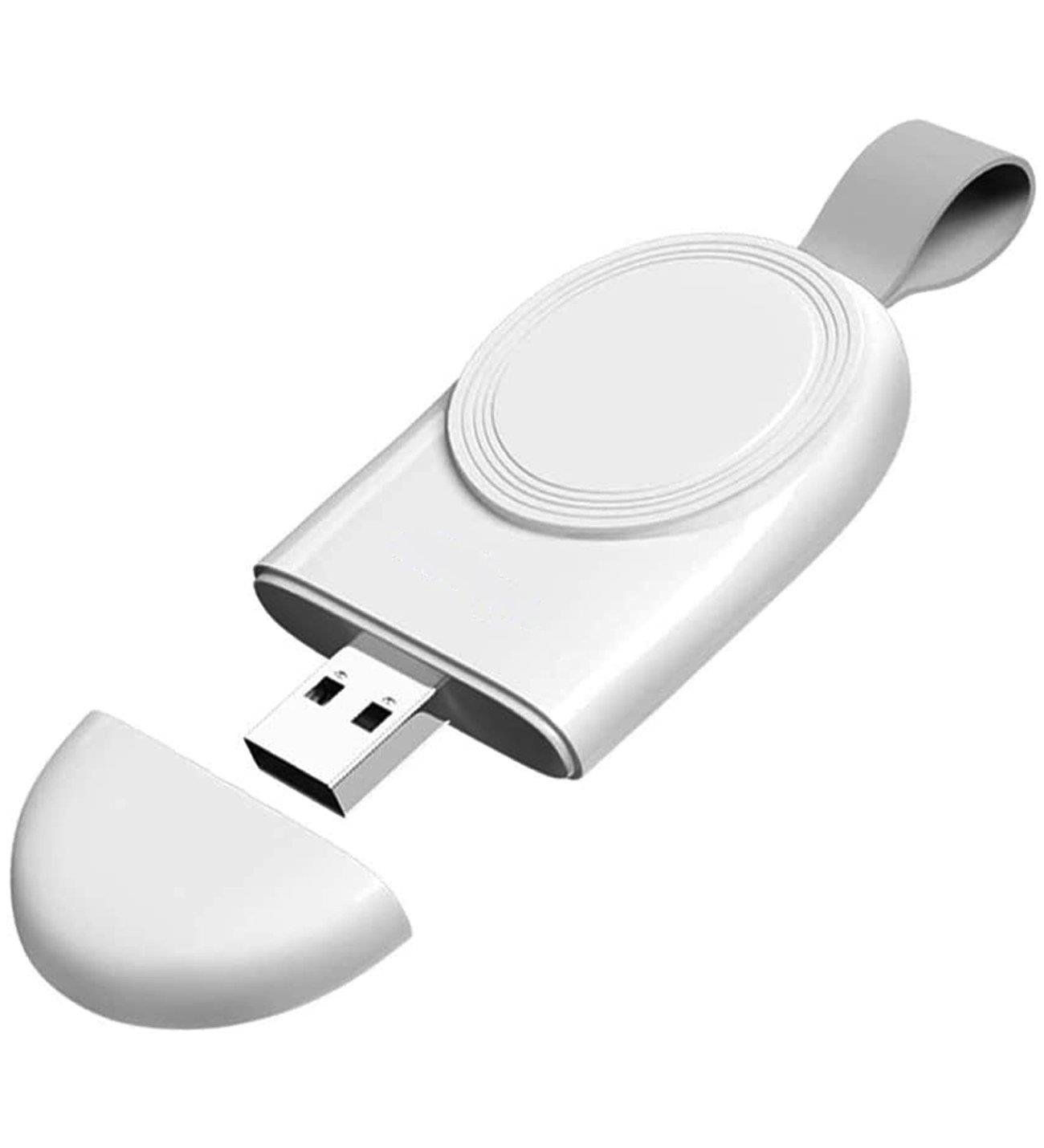 Apple Watch Uyumlu USB Manyetik Taşınabilir Kablosuz Şarj Cihazı