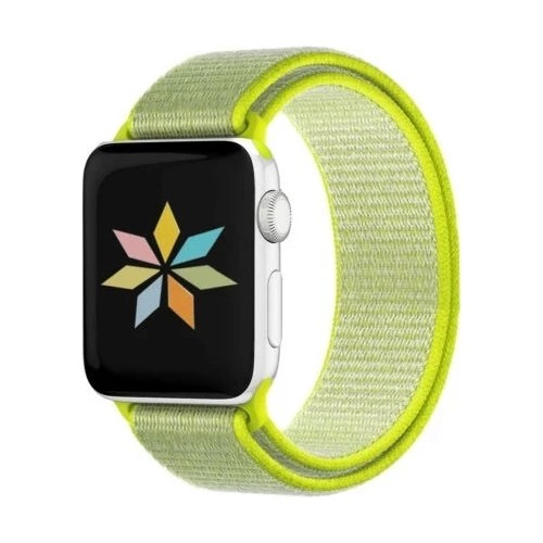 Mi7a Apple Watch Seri 7 6 5 4 3 2 Se 42MM /44MM /45MM Uyumlu Spor Loop Dokuma Hasır Kordon