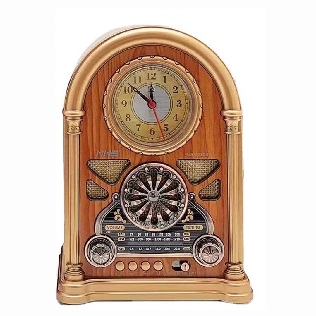 NS 7220-BT Nostaljik Radyo Bluetooth Hoparlör (SD Kart ve USB Girişli )