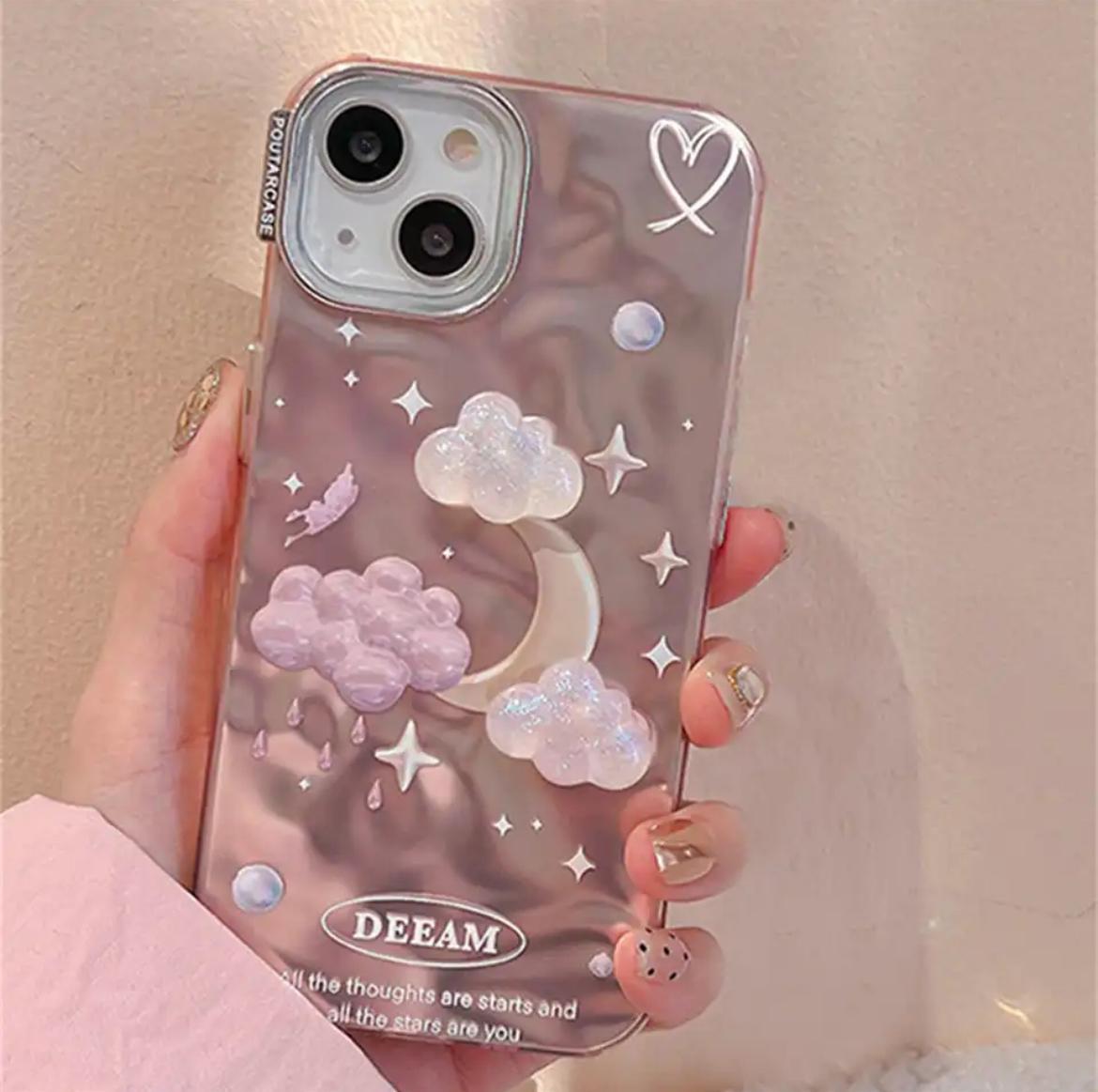İphone Gökyüzü Kılıf Pembe