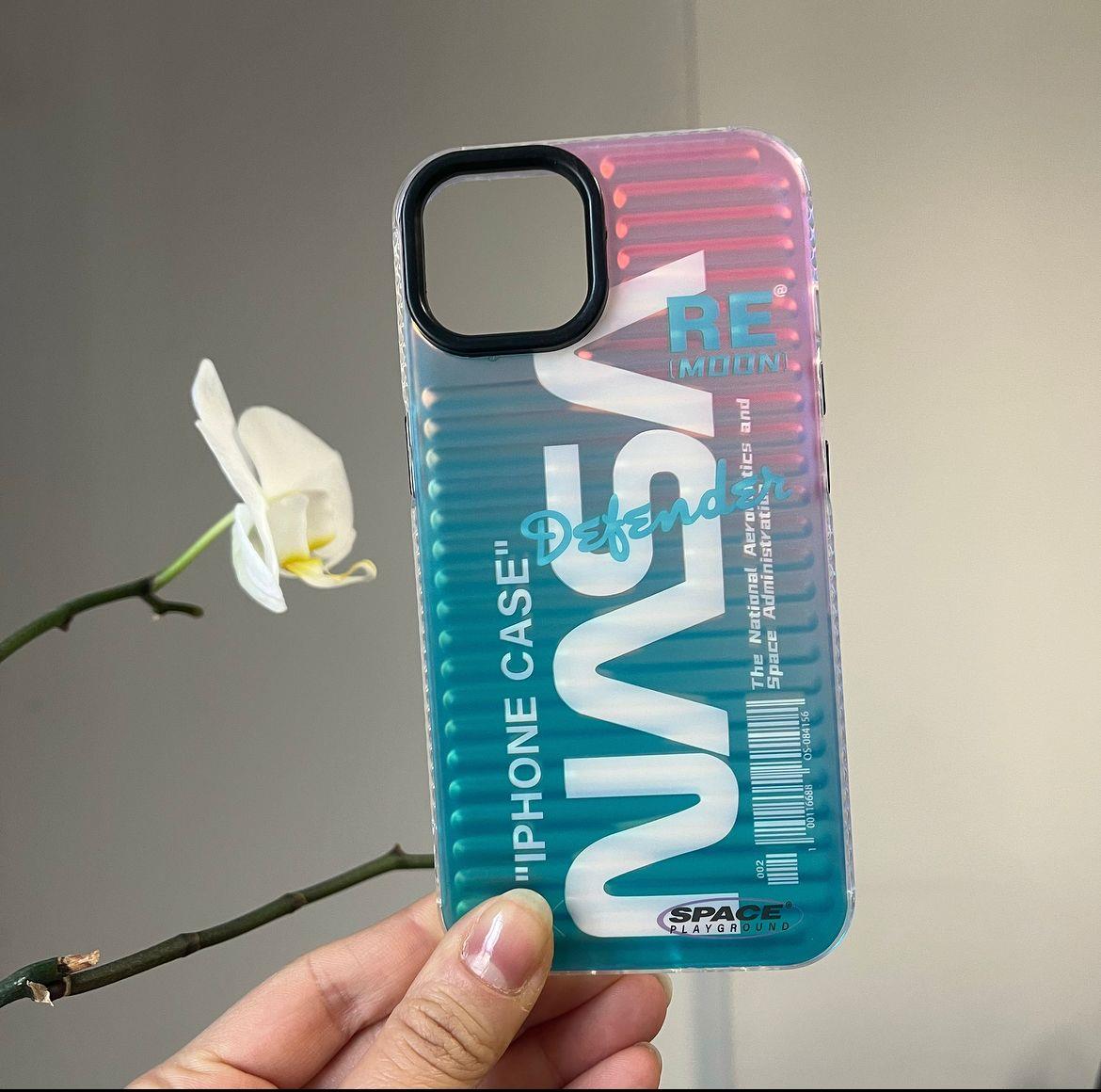 Iphone 14 Uyumlu NASA desenli kılıf 