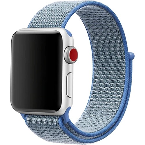 Mi7a Apple Watch Seri 7 6 5 4 3 2 Se 42MM /44MM /45MM Uyumlu Spor Loop Dokuma Hasır Kordon