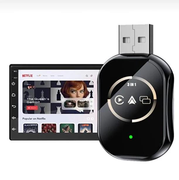 Araç İçi Ekran Yansıtma Kiti Carplay Adaptörü (İOS Cihaz Uyumlu)