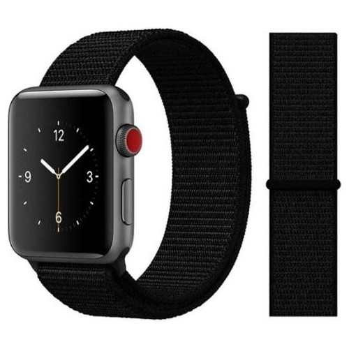 Mi7a Apple Watch Seri 7 6 5 4 3 2 Se 42MM / 44MM / 45MM Uyumlu Spor Loop Dokuma Hasır Kordon