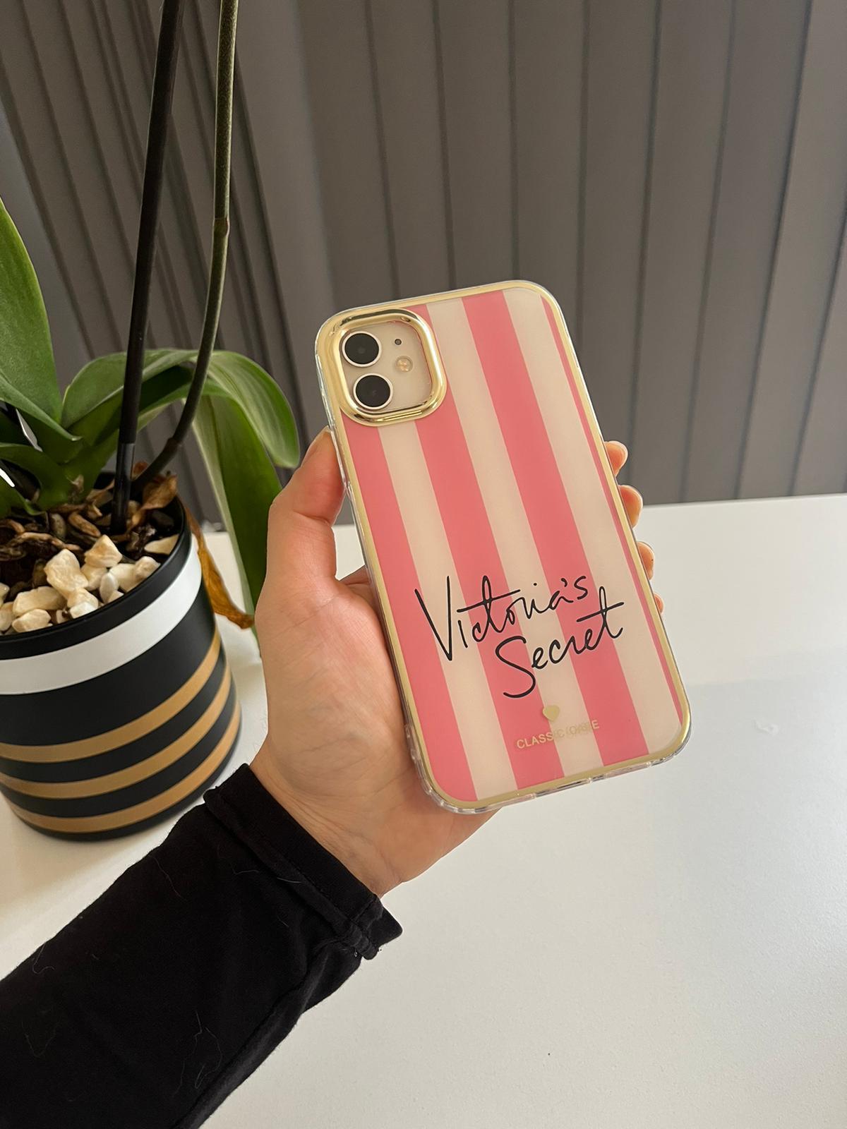 Victoria's Secret Yazılı Kılıf Pembe