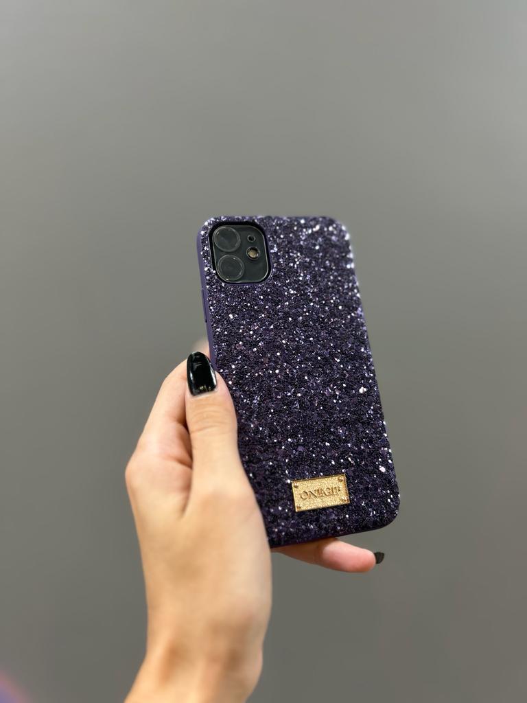 Iphone Simli Kılıf Derin Mor
