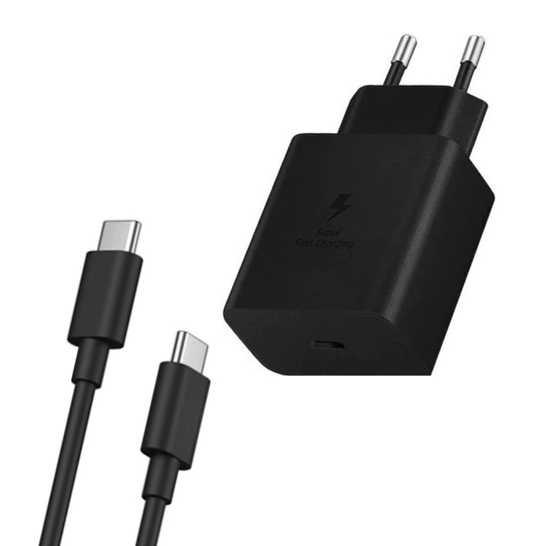 45 W Turbo Hızlı Şarj Seti (USB Type-c Kablo ve Adaptör)