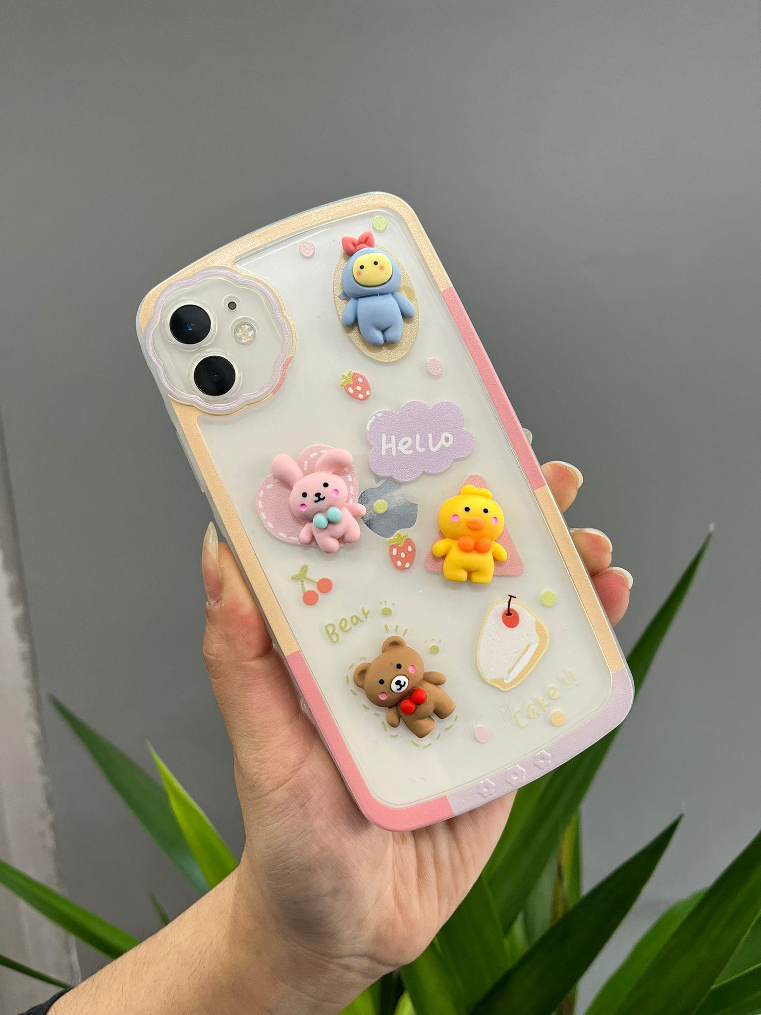 Iphone Uyumlu Sevimli Kılıf