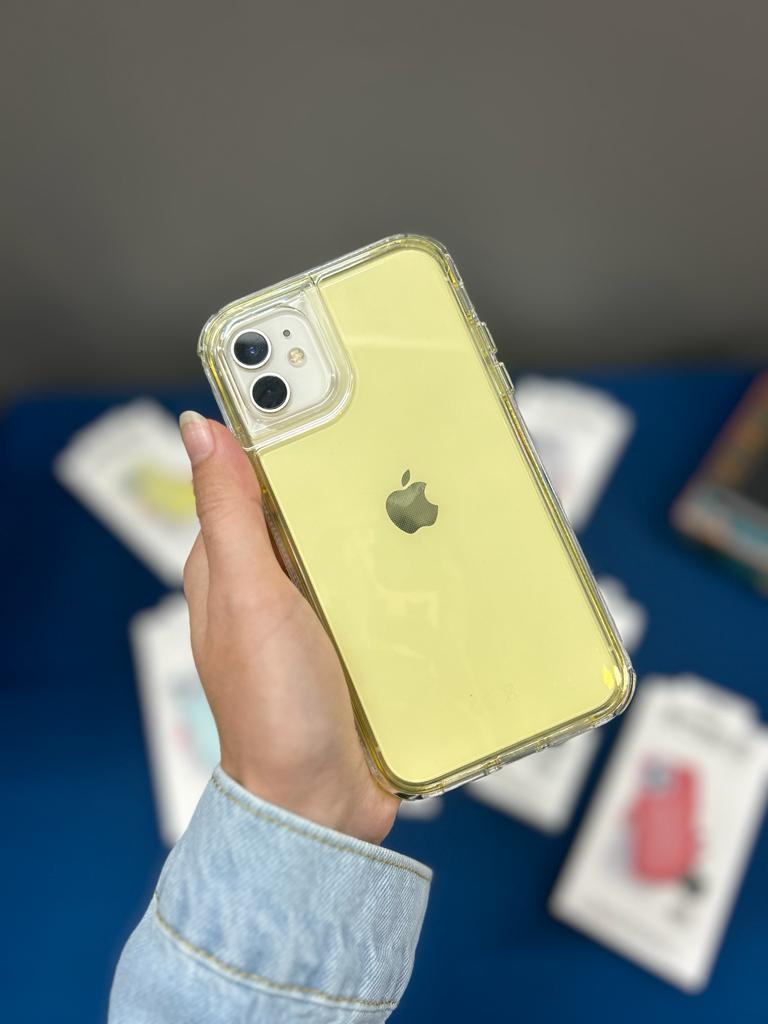 Space Yüksek Korumalı Telefon Kılıfı Sarı
