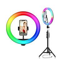 14 �n� Profesyonel RGB Ring Light Seti (Halka I��k ve Tripod)