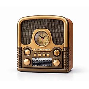 NS 7211-BT Nostaljik Radyo Bluetooth Hoparl�r (SD Kart ve USB Giri�li )