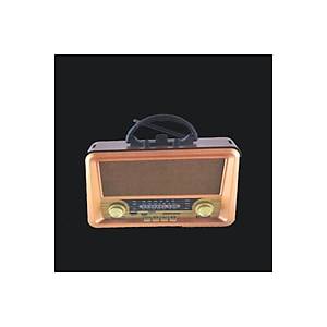 NOSTALJ�K RADYO BLUETOOTH HOPARL�R SD KART USB G�R��L� �ARJLI FM RADYO