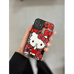 Hello Kitty Desenli Aynal� Telefon K�l�f�