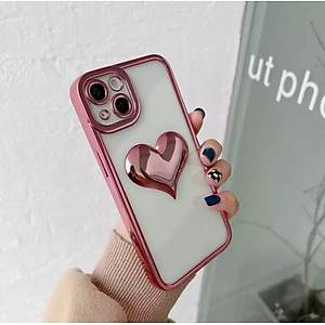 Iphone 13 Uyumlu �effaf Kalpli K�l�f Kamera Korumal�
