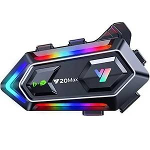 V20 Max Wireless Intercom Ak�ll� Motosiklet Kask Kulakl��� (300 Metreye Kadar Etkili)