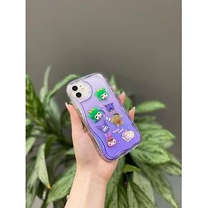 Iphone 11 Uyumlu Sevimli Fig�rl� K�l�f Mor