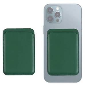 iPhone ile Uyumlu MagSafe �zellikli Deri Manyetik Kartl�k