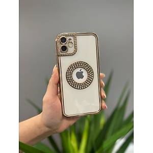Iphone Uyumlu Ta�l� K�l�f Gold