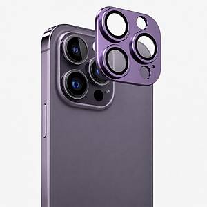 iPhone 14 Pro / 14 Pro Max Uyumlu Full Kamera Lens Koruyucu Tam Kaplama Kamera Adas� Koruma Cam�