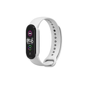 Xiaomi Mi Band 5 Kordon Ak�ll� Bileklik Kordonu Beyaz Kordon