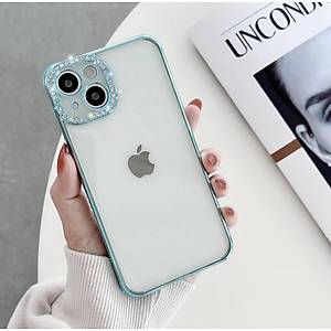 Iphone 13 Uyumlu �effaf Ta�l� K�l�f ��k Tasar�m