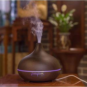 Ultrasonik Aroma Hava Nemlendirici Hava Dif�z�r Kokulu U�ucu Ya� Dif�z�r 500 ml Kumandal� Led I��kl�