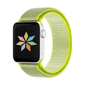 Mi7a Apple Watch Seri 7 6 5 4 3 2 Se 42MM /44MM /45MM Uyumlu Spor Loop Dokuma Has�r Kordon