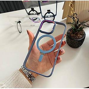 Metal Tu�lu Standl� Magsafe K�l�f Sierra Blue