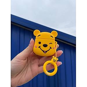 Airpods 1 ve 2.Nesil Uyumlu Sevimli Winnie Pooh Koruyucu K�l�f