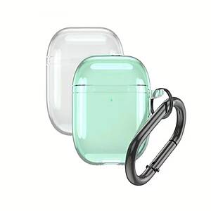 Airpods 1. ve 2. Nesil Uyumlu Transparan Koruma K�l�f�
