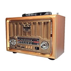 NS 8891-BT Nostaljik Radyo Bluetooth Hoparl�r (SD Kart ve USB Giri�li )