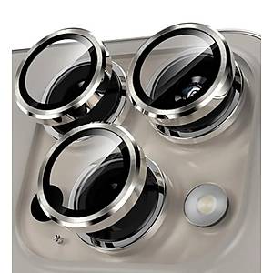 iPhone 15 Pro ve iPhone 15 Pro Max Uyumlu Lens Koruyucu