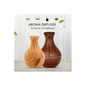 Dekoratif Led I��kl� Hava Nemlendirici Buhar Makinesi Aromatik Oda Kokusu Dif�z�r� (Sar�)