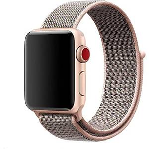 Mi7a Apple Watch Seri 7 6 5 4 3 2 Se 42MM /44MM /45MM Uyumlu Spor Loop Dokuma Has�r Kordon