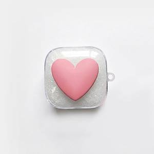 Buds 6 Play Uyumlu Kalp Fig�rl� Silikon Koruma K�l�f�