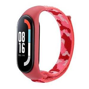Xiaomi Mi Band 7 Uyumlu Kuma� C�rtl� Kamuflaj Kordon