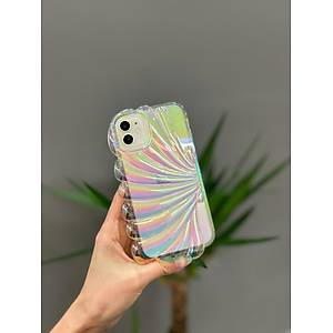 Iphone 14 Uyumlu Deniz Kabu�u Hologram Iphone K�l�f