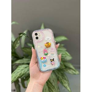 Iphone 11 Uyumlu Sevimli Fig�rl� �effaf K�l�f