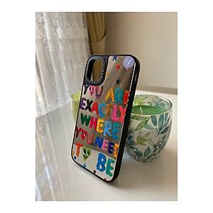 Aynal� - Telefon K�l�f� - Iphone 12 Pro Max Case