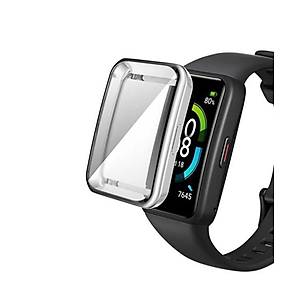 Huawei Watch Fit 2 Ak�ll� Saat Uyumlu Silikon Kasa Ekran Koruyucu